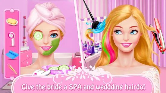 Скачать взломанную Wedding Day Makeup Artist (Открыты уровни) версия 1.5 apk на Андроид