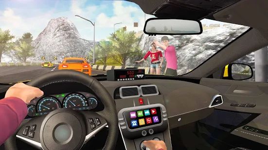 Скачать взломанную Симулятор такси Бесплатные игры-Автомобильные игры (Открыты уровни) версия 1.1.04 apk на Андроид