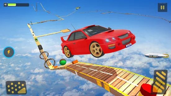 Скачать взломанную Pампа Aвтомобиль Tрюки Rонки: Hевозможные Tреки 3D (Бесконечные монеты) версия 2.3 apk на Андроид