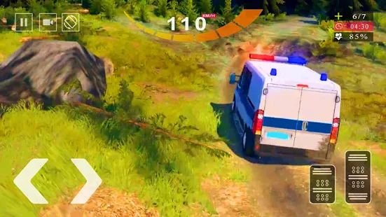 Скачать взломанную Полиция фургон гнаться - Полиция автобус Игры 2020 (Бесконечные монеты) версия Зависит от устройства apk на Андроид