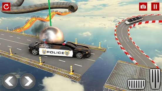 Скачать взломанную Police Limo Car Stunts GT Racing: Ramp Car Stunt (Бесконечные монеты) версия 2.3 apk на Андроид
