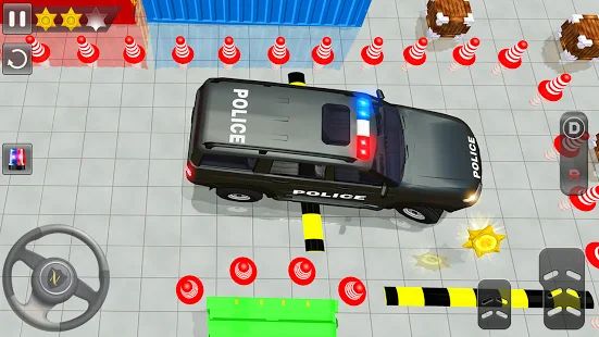 Скачать взломанную продвижение полиция парковка - умный Prado игры (Бесконечные монеты) версия 1.2.2 apk на Андроид