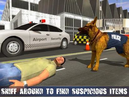Скачать взломанную Полицейская собака Аэропорт (Много денег) версия 2.9 apk на Андроид