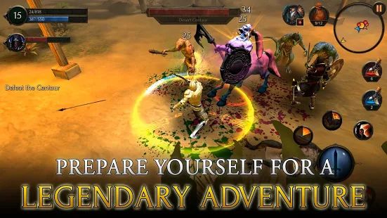 Скачать взломанную Arcane Quest Legends - Offline RPG (Бесконечные монеты) версия 1.3.0 apk на Андроид