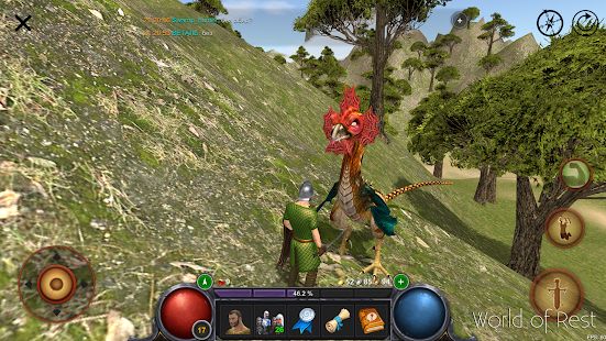 Скачать взломанную World Of Rest: Online RPG (Много денег) версия 1.34.5 apk на Андроид