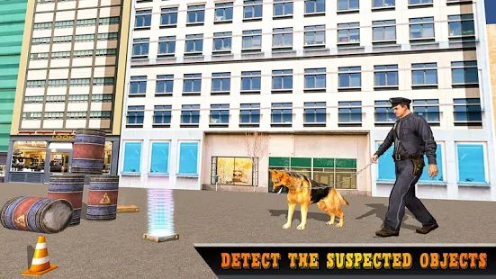 Скачать взломанную Полиция Собака Игра, Преступники расследовать 2020 (Открыты уровни) версия 1.0 apk на Андроид