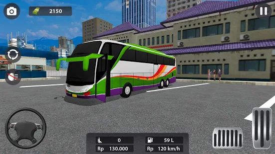 Скачать взломанную заранее симулятор парковки автобуса игры (Бесконечные монеты) версия 1.3 apk на Андроид