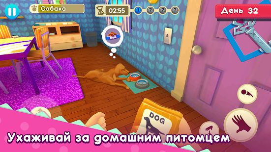 Скачать взломанную Mother Simulator: Happy Virtual Family Life (Бесконечные монеты) версия 1.4.5 apk на Андроид