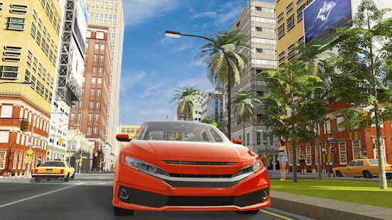 Скачать взломанную Car Simulator Civic: City Driving (Открыты уровни) версия 1.1.0 apk на Андроид