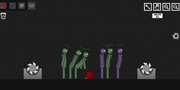 Скачать взломанную Stick Ragdoll Playground: Zombie People (Бесконечные монеты) версия 1.0.2 apk на Андроид