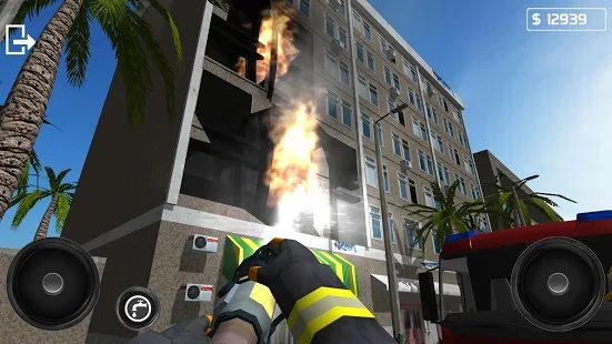 Скачать взломанную Fire Engine Simulator (Бесконечные монеты) версия 1.4.7 apk на Андроид