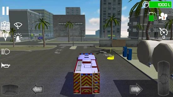 Скачать взломанную Fire Engine Simulator (Бесконечные монеты) версия 1.4.7 apk на Андроид
