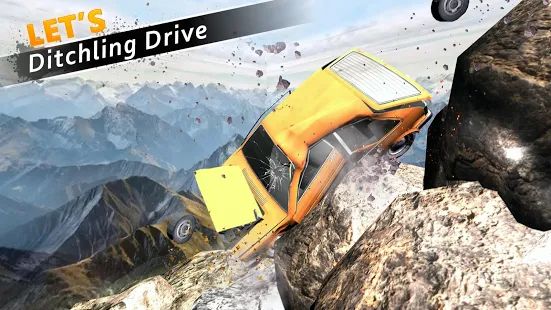 Скачать взломанную Car Crash Test Simulator 3d: Leap of Death (Открыты уровни) версия 1.3 apk на Андроид