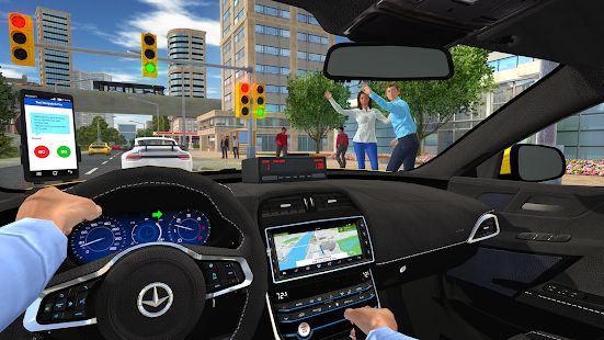 Скачать взломанную Такси Игрa 2 (Много денег) версия 2.2.0 apk на Андроид