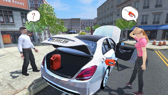 Скачать взломанную Car Simulator C63 (Бесконечные монеты) версия 1.70 apk на Андроид
