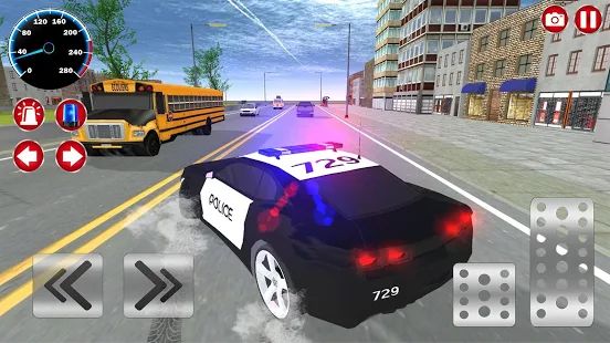 Скачать взломанную Полицейский и автомобильный симулятор игры 3D (Много денег) версия 3.4 apk на Андроид