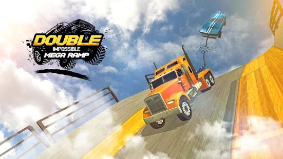 Скачать взломанную Double Impossible Mega Ramp 3D - Авто Трюки Игра (Много денег) версия 4.0 apk на Андроид