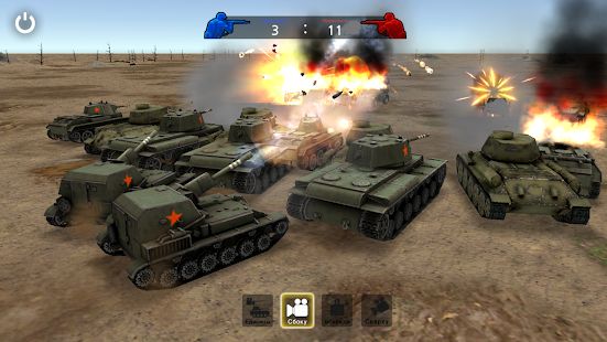 Скачать взломанную WW2 Battle Front Simulator (Бесконечные монеты) версия 1.6.3 apk на Андроид