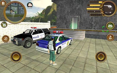 Скачать взломанную Miami Crime Police (Много денег) версия 2.3 apk на Андроид