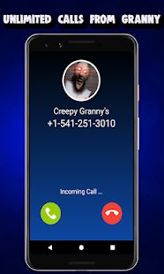 Скачать взломанную Chat And Call Simulator For Creepy Granny’s - 2019 (Бесконечные монеты) версия 1.0 apk на Андроид