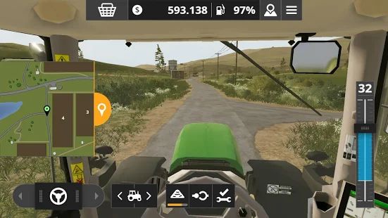 Скачать взломанную Farming Simulator 20 (Открыты уровни) версия 0.0.0.63 - Google apk на Андроид