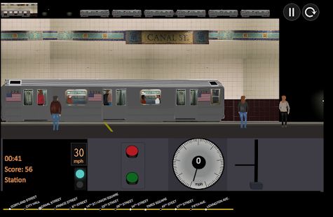 Скачать взломанную New York Subway Driver (Много денег) версия 2.0 apk на Андроид