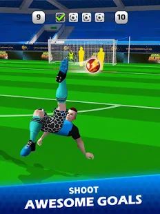 Скачать взломанную Goal Blitz (Открыты уровни) версия 2.3.2 apk на Андроид