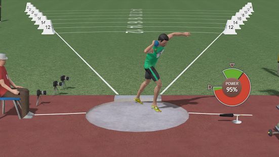 Скачать взломанную Athletics Mania: Летняя спорт-игра про атлетику (Открыты уровни) версия 2.0 apk на Андроид