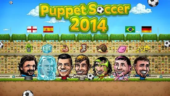 Скачать взломанную ⚽ Кукольный футбол 2014 - Футбол ⚽ (Много денег) версия 2.0.7 apk на Андроид
