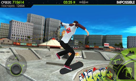 Скачать взломанную Skateboard Party 2 (Открыты уровни) версия Зависит от устройства apk на Андроид