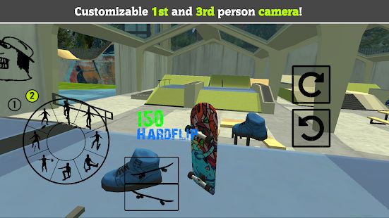 Скачать взломанную Skateboard FE3D 2 - Freestyle Extreme 3D (Бесконечные монеты) версия 1.27 apk на Андроид