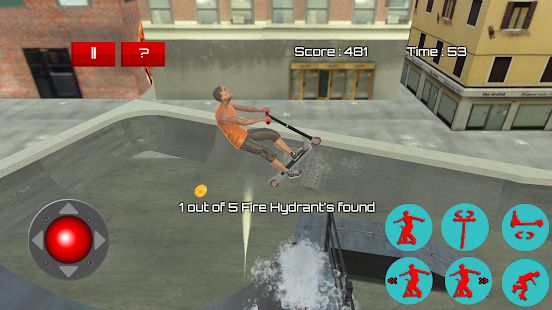 Скачать взломанную Freestyle Scooter Xtreme (Много денег) версия 1.0 apk на Андроид
