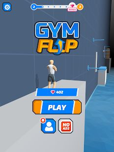 Скачать взломанную Gym Flip (Бесконечные монеты) версия 3.3 apk на Андроид