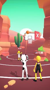Скачать взломанную Five Hoops - Basketball Game (Много денег) версия 17 apk на Андроид