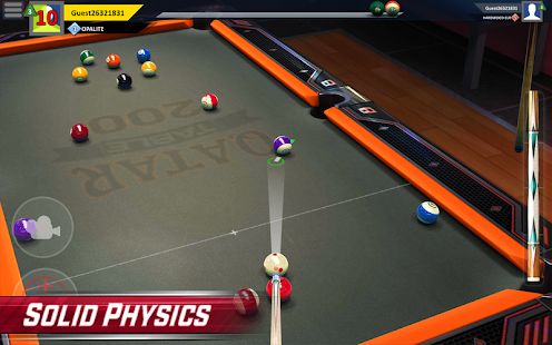 Скачать взломанную Pool Stars - 3D Online Multiplayer Game (Открыты уровни) версия 4.53 apk на Андроид