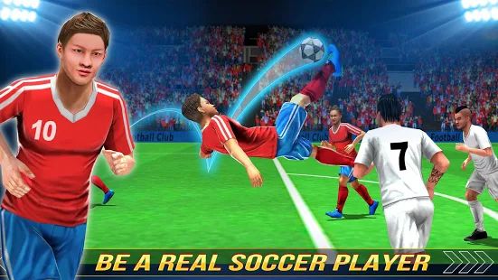 Скачать взломанную футбольная лига 2020: оффлайн футбольные игры 2020 (Много денег) версия 1.21 apk на Андроид