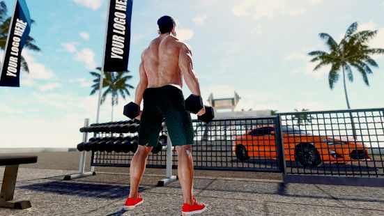 Скачать взломанную Iron Muscle - Be the champion игра бодибилдинг (Открыты уровни) версия 0.821 apk на Андроид