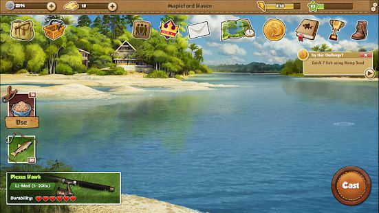 Скачать взломанную Fishing World (Открыты уровни) версия 1.1.11 apk на Андроид