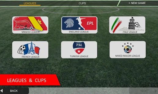 Скачать взломанную Mobile Soccer League (Открыты уровни) версия 1.0.26 apk на Андроид