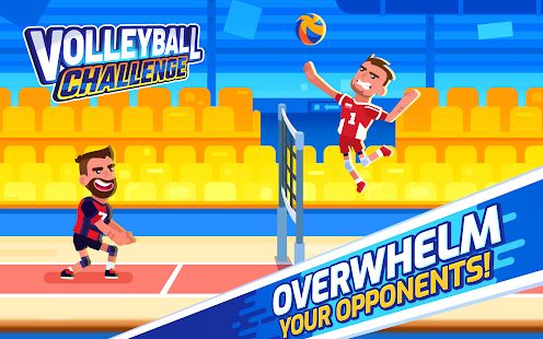 Скачать взломанную Волейбол - Volleyball Challenge (Много денег) версия 1.0.22 apk на Андроид