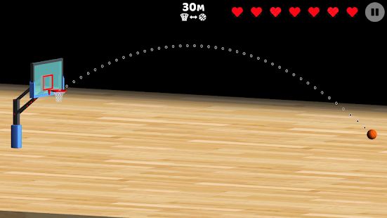 Скачать взломанную Баскетбол: броски в кольцо (Бесконечные монеты) версия 2.5 apk на Андроид