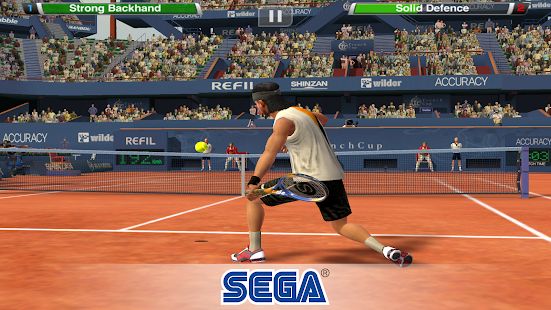 Скачать взломанную Virtua Tennis Challenge (Открыты уровни) версия 1.4.4 apk на Андроид