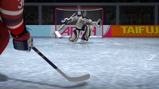 Скачать взломанную Хоккей на льду стрельба (Открыты уровни) версия 2.0 apk на Андроид