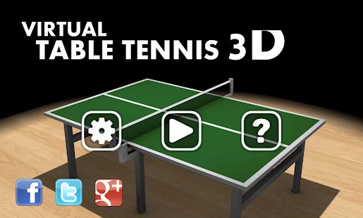 Скачать взломанную Virtual Table Tennis 3D (Открыты уровни) версия 2.7.10 apk на Андроид
