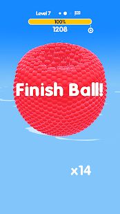 Скачать взломанную Ball Paint (Много денег) версия 2.09 apk на Андроид