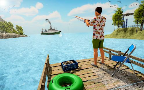 Скачать взломанную Reel Fishing sim 2018 - игра-туз рыба (Много денег) версия 1.3 apk на Андроид