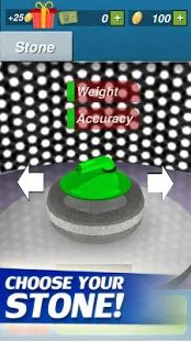 Скачать взломанную Curling 3D (Открыты уровни) версия 2.1 apk на Андроид
