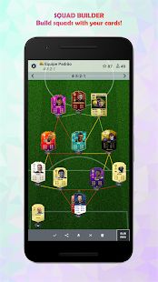 Скачать взломанную FUT Card Builder 20 (Много денег) версия 5.6.1 apk на Андроид