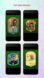 Скачать взломанную FUT Card Builder 20 (Много денег) версия 5.6.1 apk на Андроид