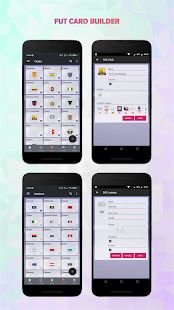 Скачать взломанную FUT Card Builder 20 (Много денег) версия 5.6.1 apk на Андроид